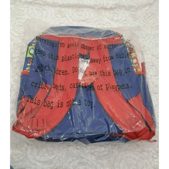 Super Mario Bros NEW 5 piece backpack lunch bag set - Picture 6 of 7